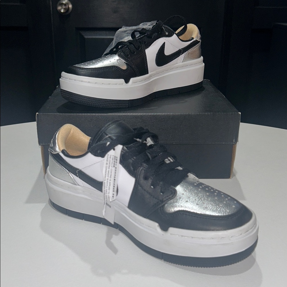Jordan 1 Elevate Low SE “Silver Toe” Women’s Size 6 - Picture 2 of 9
